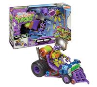 Hello Kitty - 4SF Tortues Ninja, Buggy Véhicule Deluxe, avec Figurine 12 cm, Donatello, pour Les Enfants dès 4 Ans, T02001