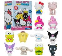 Hello Kitty and Friends Boîte mystère simple - Série 1 - Mini figurine mystère Sanrio de collection 5,1 cm - Les styles peuvent varier - Cadeau pour enfants, filles, garçons - 6 ans et plus