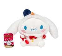 Hello Kitty and Friends Peluche de Noël Cannelle de 20,3 cm - Produit sous licence officielle Sanrio - Jouet en peluche mignon et doux - Cadeau pour enfants, filles, garçons et fans - 20,3 cm