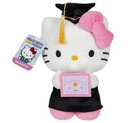 Hello Kitty and Friends Peluche Hello Kitty de remise de diplôme 20,3 cm - Produit sous licence officielle Sanrio de Jazwares - À partir de 6 ans