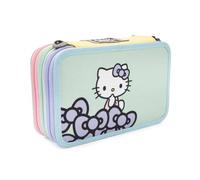 Hello Kitty Astuccio Scuola completo a 3 Zip Giochi Preziosi