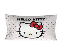 Hello Kitty Beauty Beauty Taie d'oreiller en Satin Soyeux pour très Grand lit 50,8 x 91,4 cm pour Cheveux et Peau (Produit sous Licence Officielle)