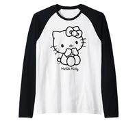 Hello Kitty - Black Cat Classic Manche Raglan