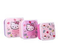 Hello Kitty Boîte à Snacks (3 en 1) Hello Kitty Bouchées Fraîches