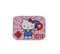 Hello Kitty, Boite en Métal de Pansements, Prédécoupés, Enfants, Junior, Boite de 24 Pansements, 10,9 x 8 x H.2 cm, TAKE CARE
