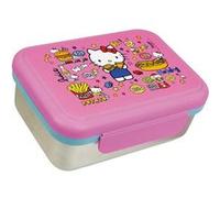 FUN HOUSE HELLO KITTY BOITE GOUTER INOX H.6,5 X L.17 X P.13,5 CM POUR ENFANT