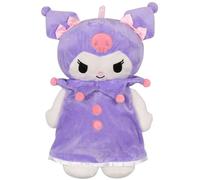 Hello Kitty Bouillotte en caoutchouc avec housse DOUX, GRANDE bouillotte avec housse, Mascot 750 ml (Violet)