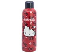Hello Kitty Bouteille d'eau isotherme réutilisable en acier inoxydable à double isolation 515 ml