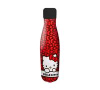 Hello Kitty Bouteille Réutilisable, Bouteille D'eau en Acier Inoxydable pour Filles, Bouteille de Voyage au Design Hello Kitty, Capacité de 500 ml | Rouge