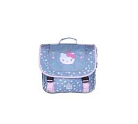 Hello Kitty - Cartable Scolaire 38 Cm Delicate Flowers - Bleu/rose - 2 Compartiments-primaire Bleu S