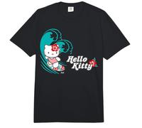Hello Kitty - Chaton Surfeur d'été Comfort Colors Adult Heavyweight T-Shirt
