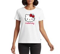 Hello Kitty Classique Lettrage Hello Kitty T Shirt Femme Premium