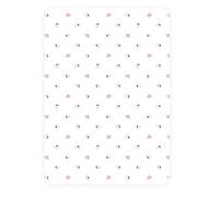 Hello Kitty Drap-Housse Officiel pour lit Double | Motif soirée Pyjama | avec Hello Kitty | Conçu pour lit Double | Polyester Doux avec Bord élastique | Parfait pour Chambre d'enfant