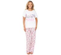 Hello Kitty Ensemble pyjama long pour femmes Hello Kitty and Friends, blanc, 44-46