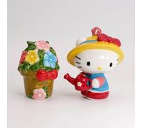 Hello Kitty Ensemble salière et poivrière de jardin 15,2 x 6,3 x 9,4 cm Blue Sky Clayworks