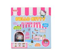 Hello Kitty et ses amis Mini figurine autocollant maison Hello Kitty fleur Café