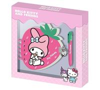 Hello Kitty et ses amis My Melody Strawberry Diary + stylo Karactermania