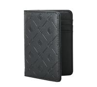 Hello Kitty Étui de passeport Sanrio - Housse de voyage sous licence officielle en noir, bordeaux et blush, noir, Minimaliste