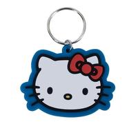 Hello Kitty Face PVC Keyring
