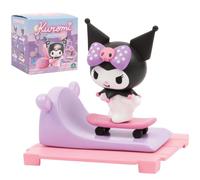 Famosa Figurine Hello Kitty HKT34 6,5 cm, accessoires, boîte transparente – Kuromi, modèle aléatoire