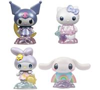Figurine - GP TOYS - Hello Kitty Dreamland Série 1 - 10 cm - Finitions brillantes - Base nuage pailletée