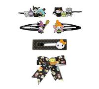 Hello Kitty & Friends Lot de 6 pinces à cheveux pour Halloween