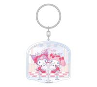 Sakami Merchandise – Porte-clés Hello Kitty & Friends American Diner 6 cm