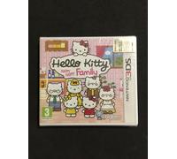 Hello Kitty Happy Happy Family Nintendo 3Ds Ds Pal Multi Ita Nouveau Scellé.