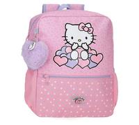 Hello Kitty Hearts & Dots Sac à dos scolaire rose 27 x 33 x 11 cm Polyester 9,8 L, rose, Sac à dos Kitty