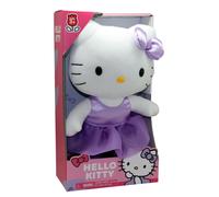 Hello Kitty Hello Kitty - Peluche De 30 Cm - Robe Satin Violette