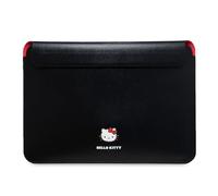 Hello Kitty Housse HKCS14PGHDLMK 14" Noir PU Metal Logo