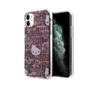 Hello Kitty IML Tags Graffiti Case, Rose - iPhone 11