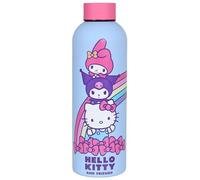 Hello Kitty KUROMI Bouteille d'eau en acier, bouteille en acier inoxydable 800 ml (Hello Kitty Kuromi)