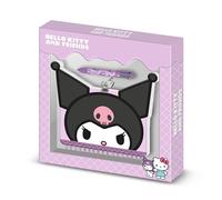 Hello Kitty Kuromi Face-Pack de Journal Kawaii + Stylo 6 Couleurs, Lilas