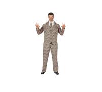 Hello-Kitty Llopis - Costume Adulte Combinaison Veste Print Tigre Multicolore (9398-l)
