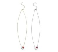 Hello Kitty Lot de 2 colliers avec médaillon Bestie