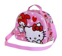 Hello Kitty Lovely-Sac Repas 3D, Rose, 26 x 20 cm