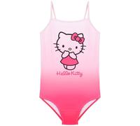 Hello Kitty Maillot de Bain Fille Kawaii Enfant Ado Maillot Une Piece Élastique Confortable Plage Piscine Vacances Cadeau Fille (7-8 Ans, Pink)