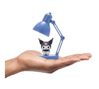 Hello Kitty Mini lampe avec figurine de jouet, décoration de bureau kawaii, joli cadeau de collection - Kuromi