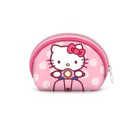 Karactermania Porte-monnaie fille Hello Kitty Moto ovale casual Rose 12 x 9 cm