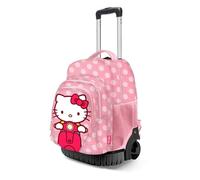 Hello Kitty Moto-Sac à dos à Roulettes GTS FAN 3.0, Rose 32 x 44 cm, Capacité 33,79 L