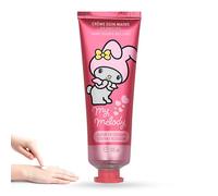 Hello Kitty My Melody Crème pour les mains à la fleur de cerisier - 30 ml - Hydratante, nourrissante et pénètre rapidement - Pour enfants, adolescents et adultes - Idée cadeau, format voyage