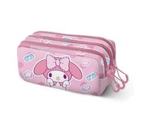 Hello Kitty My Melody Sweets-Trousse Trick Fan 2.2, Rose 23 x 11 cm