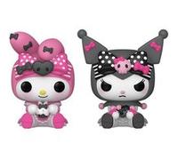 Funko Pocket Pop! Hello Kitty - (Kuromi + 20th) - K/Mystery Mini - K/Mystery,2 Pack - (SE) - Porte-clés - Mini-Figurine en Vinyle à Collectionner