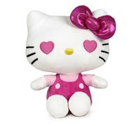 Hello Kitty, Peluche Toute Douce, 22 cm, Série My Bestie Forever, Modèle Hello Kitty Rose, pour Les Enfants dès la Naissance, HKTD82