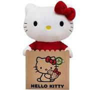 Hello Kitty - Peluche Hello Kitty en robe rouge 24 cm G
