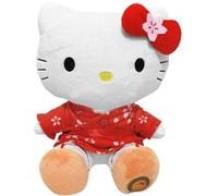 Joy Toy Peluche Hello Kitty avec kimono écologique 14 x 13 x 24 cm