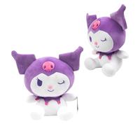 Hello Kitty, Peluche Kuromi, 30 cm, Modèle Violet, pour Les Enfants dès la Naissance, HKTC11