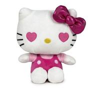 Hello Kitty, Peluche Toute Douce, 16 cm, Série My Bestie Forever, Modèle Hello Kitty Rose, pour Les Enfants dès la Naissance, HKTD92