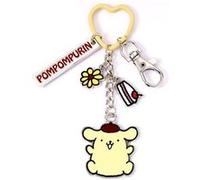 The Carat Shop Porte-clés avec breloques Hello Kitty Pompompurin 15 cm Or